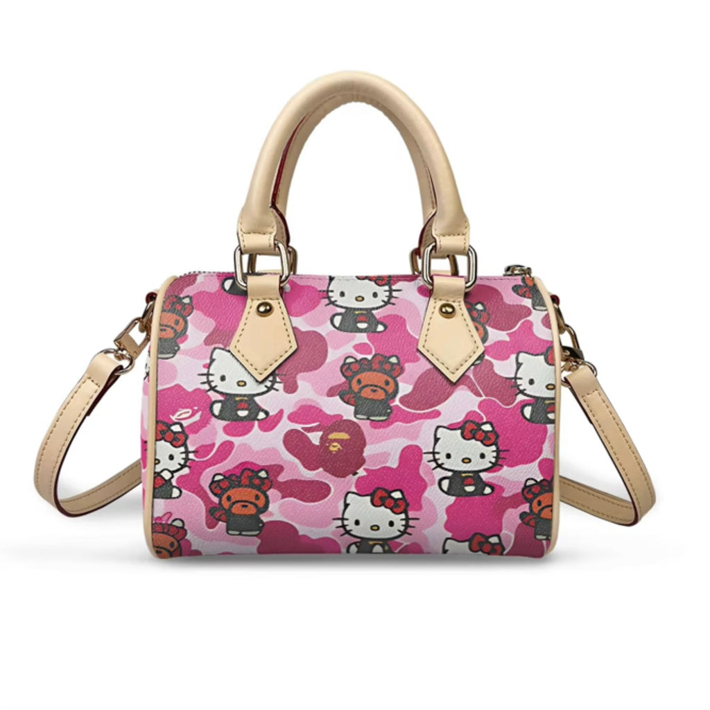 PINK CAMO CRTN PILLOW BAG