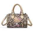 BROWN LEOPARD SKATEBOARD PILLOW BAG