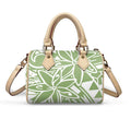 GREEN FLOWER PILLOW BAG