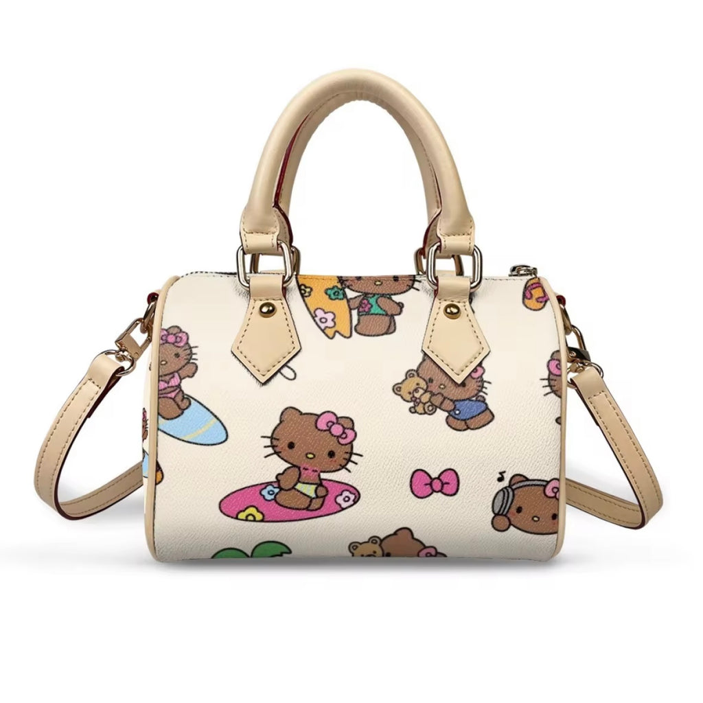CREAM ALL OVER PRINT PILLOW BAG
