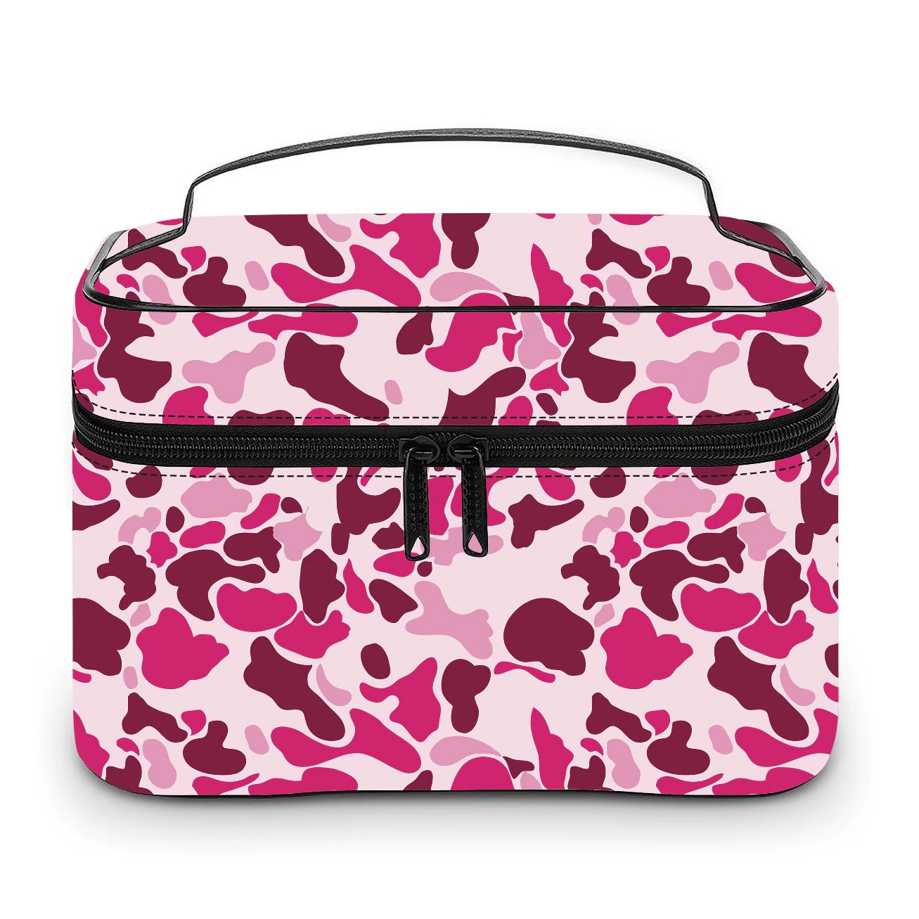 PINK CAMO COSMETIC BAG