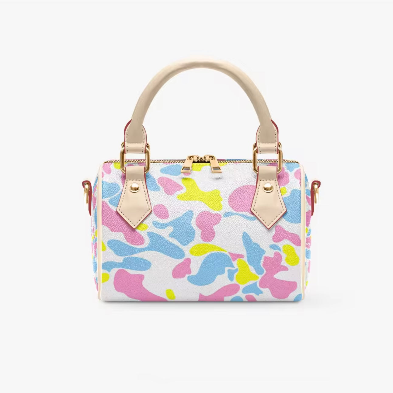 MULTI-COLOR CAMO PILLOW BAG