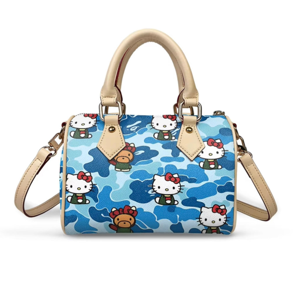BLUE CAMO CRTN PILLOW BAG