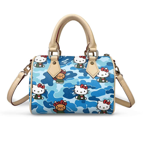 BLUE CAMO CRTN PILLOW BAG