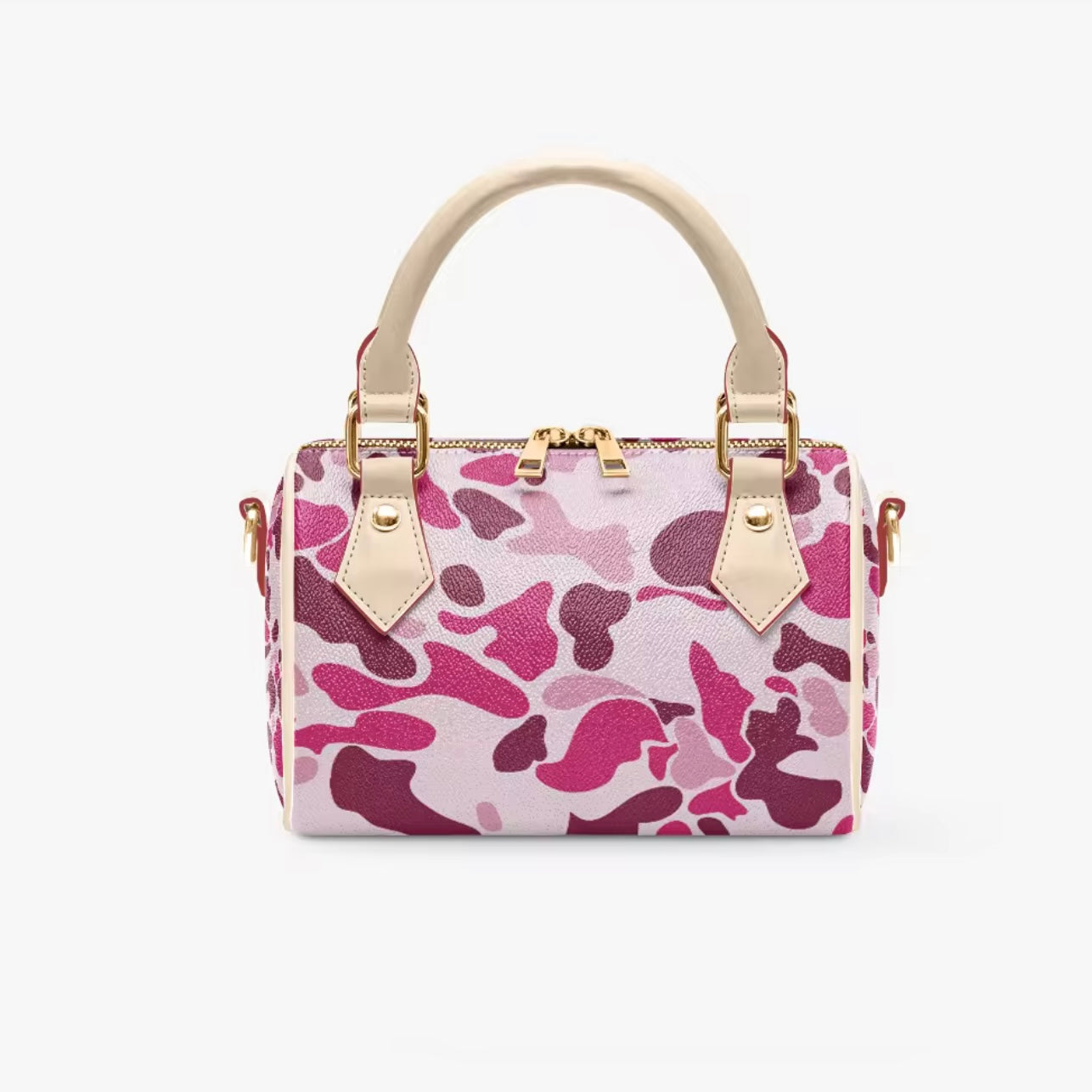 PINK CAMO PILLOW BAG