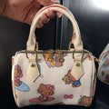 CREAM ALL OVER PRINT PILLOW BAG