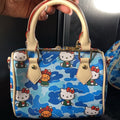 BLUE CAMO CRTN PILLOW BAG